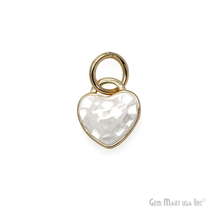 Heart Charm Pendant 10mm Single Bail Bracelet Charm