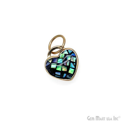 Heart Charm Pendant 10mm Single Bail Bracelet Charm