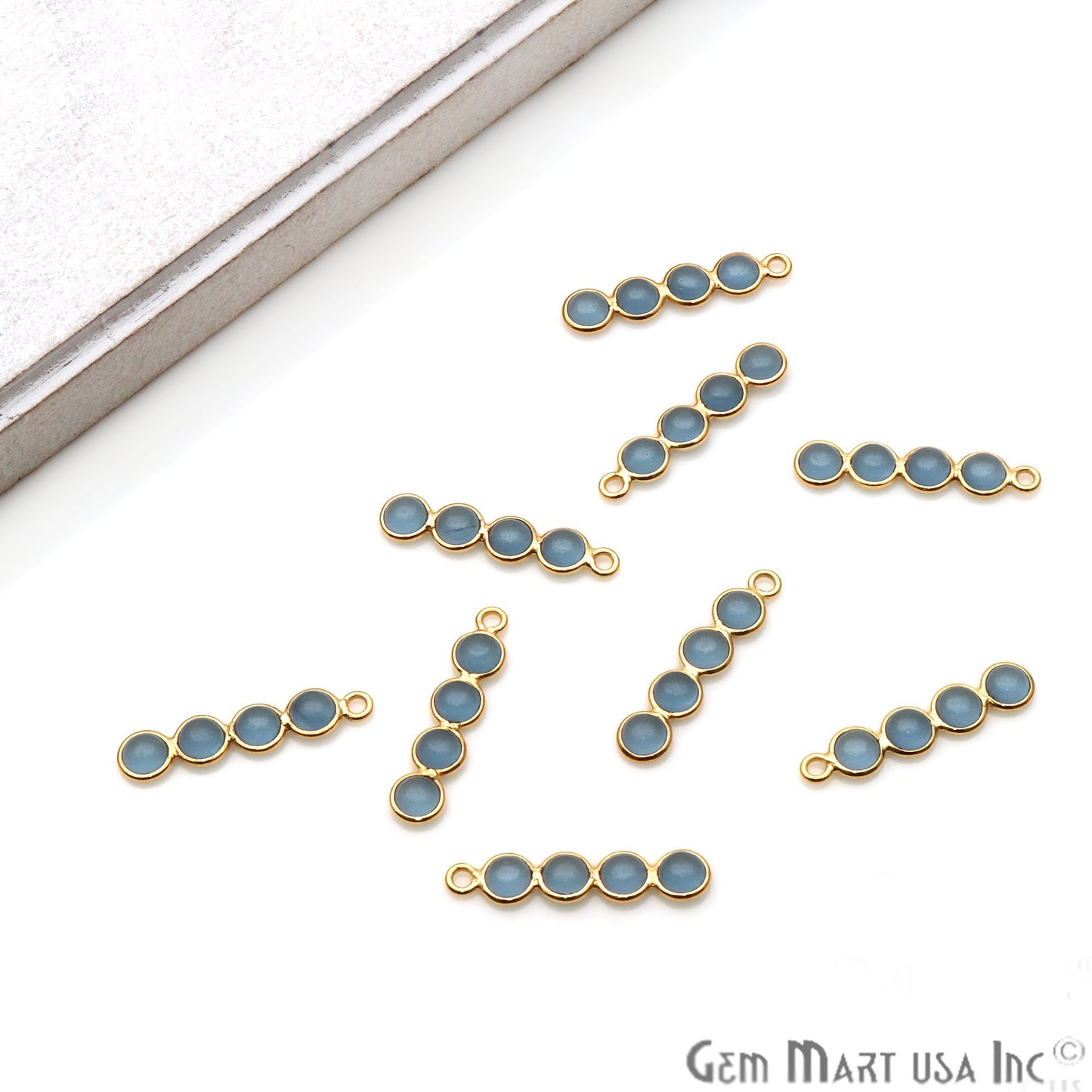 DIY Gold Plated 23X5mm Line Chandelier Finding Component