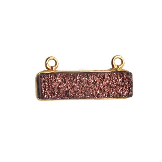 Rose Gold Druzy