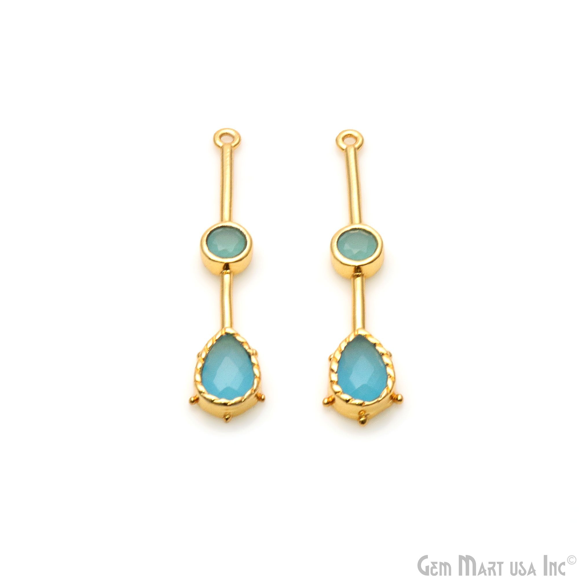 Sky Blue & Aqua Chalcedony