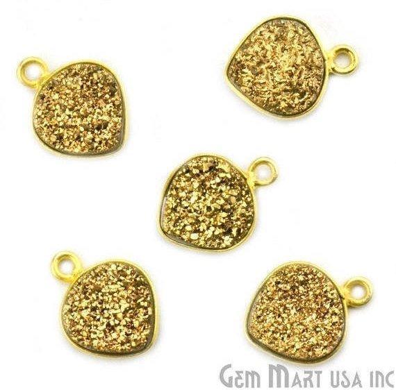 druzy connector beads, druzy connector