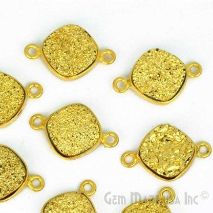 druzy connector beads, druzy connector