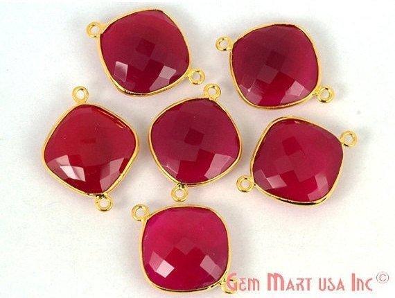 gemstone connector beads, gemstone connector pendant