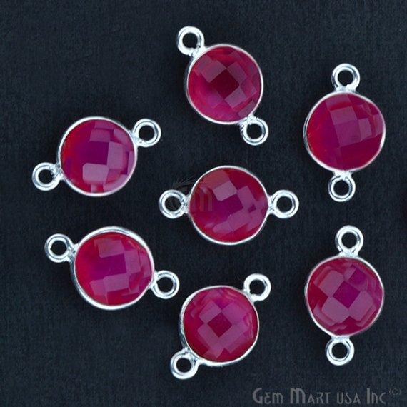 gemstone connector beads, gemstone connector pendant