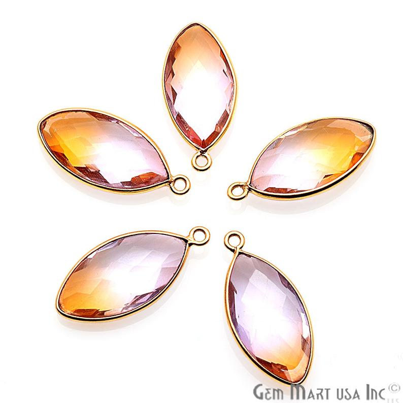Citrine & Morganite Quartz