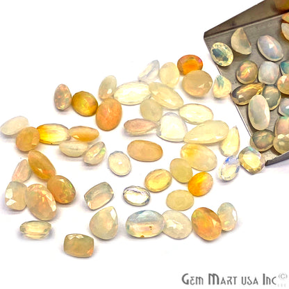 10 Carat Ethiopian Opal Gemstone Mix Shaped Lot Precious Loose Gems - GemMartUSA