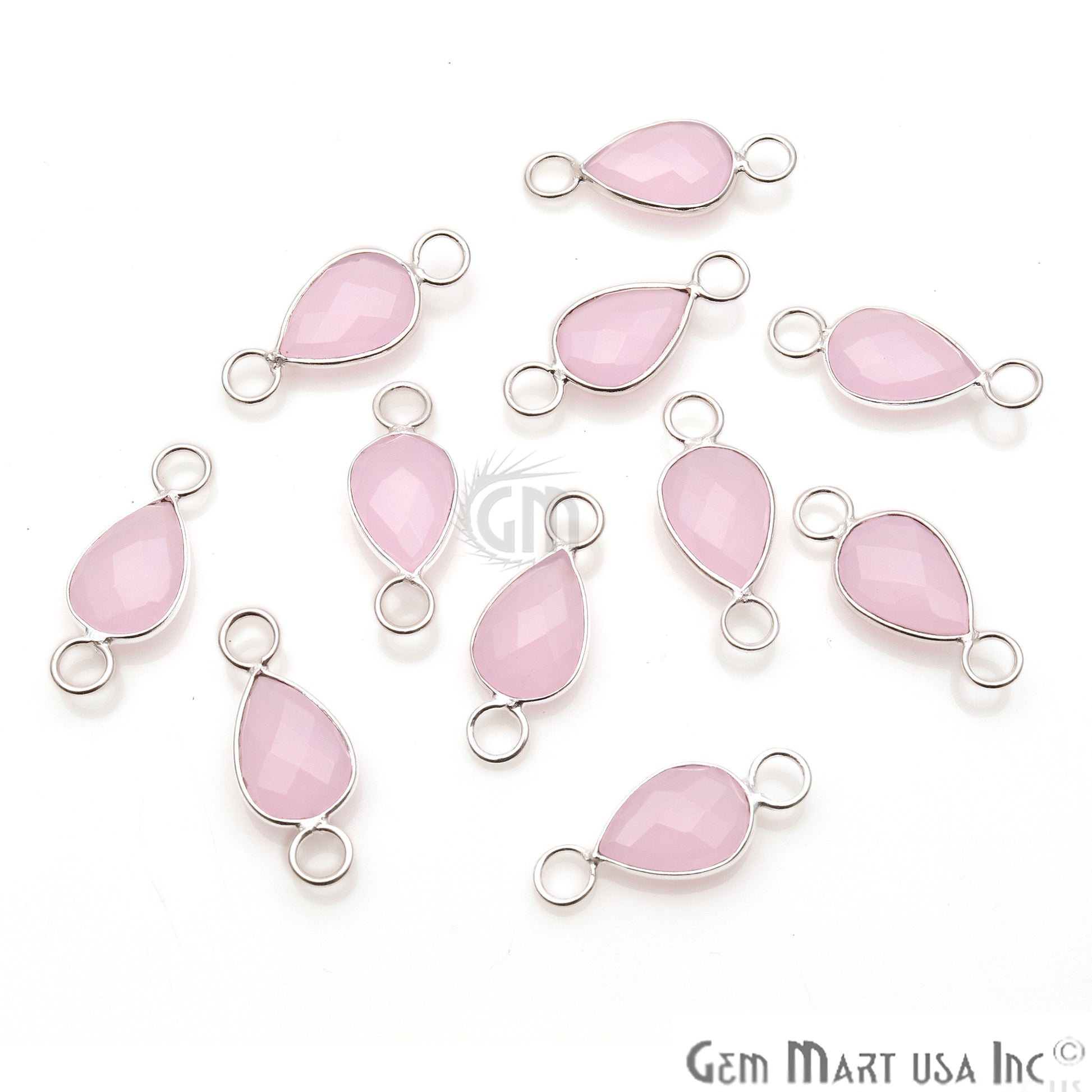 gemstone connector beads, gemstone connector pendant