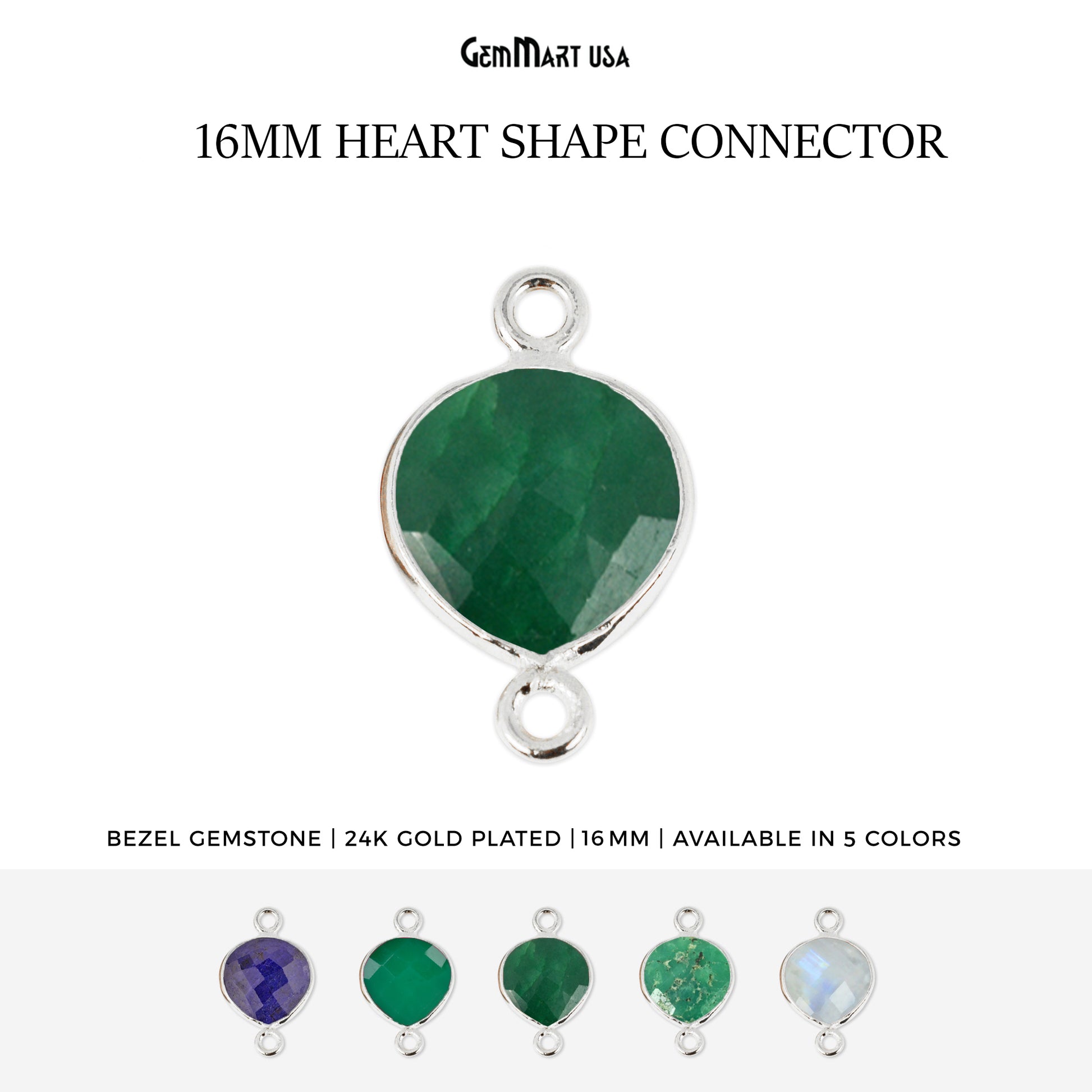 gemstone connector beads, gemstone connector pendant