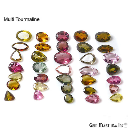 Multi Tourmaline Mix Shape Wholesale Loose Gemstones (Pick Your Carat) - GemMartUSA