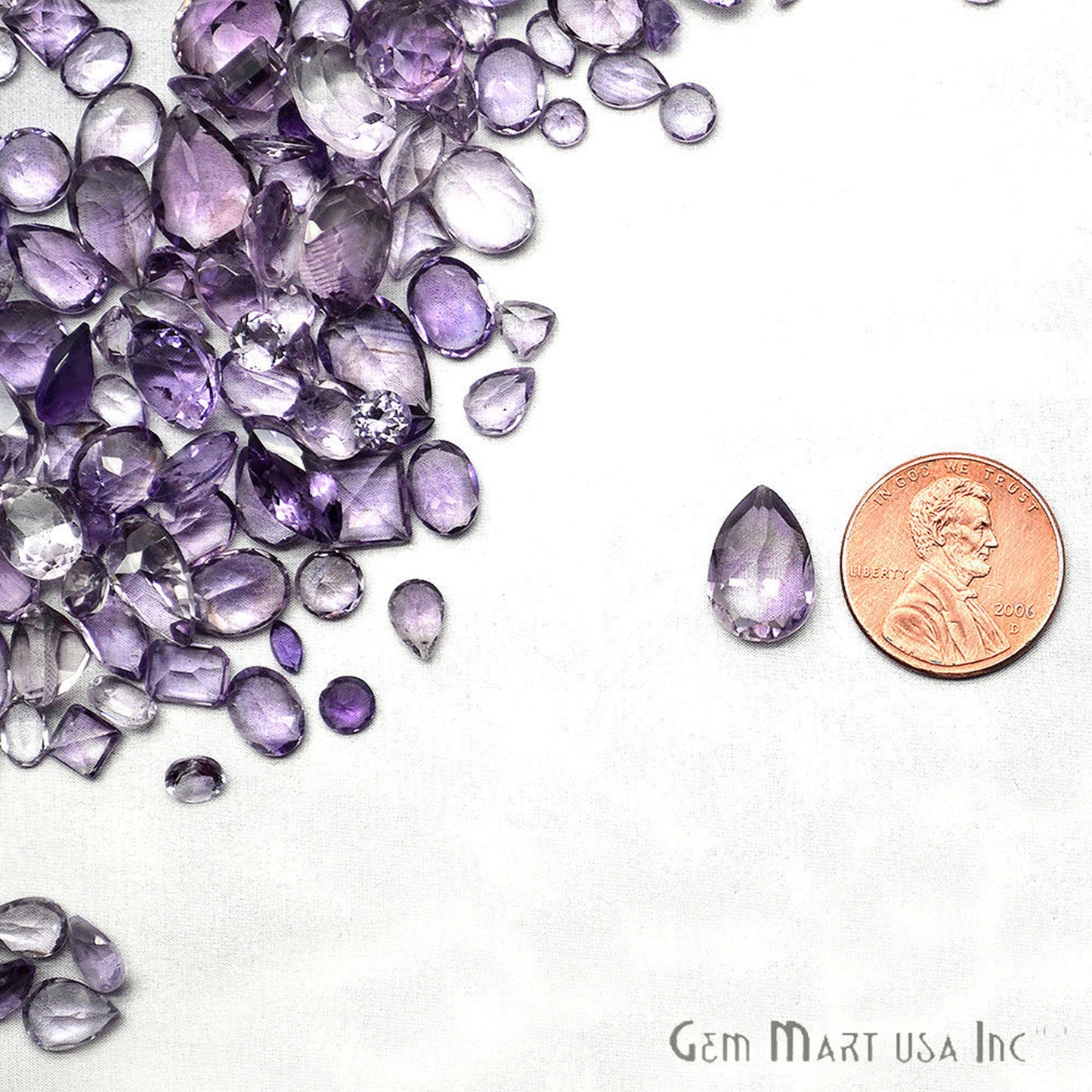 Amethyst Mix Shape Wholesale Loose Gemstones (Pick Your Carat) - GemMartUSA