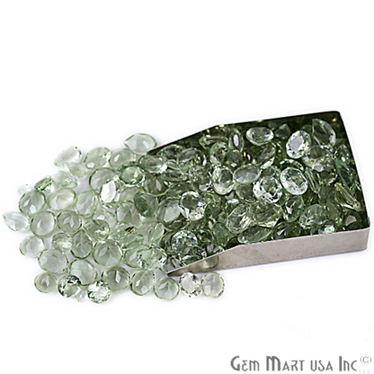 50 Carat Green Amethyst Mix Shape Wholesale Loose Gemstones - GemMartUSA