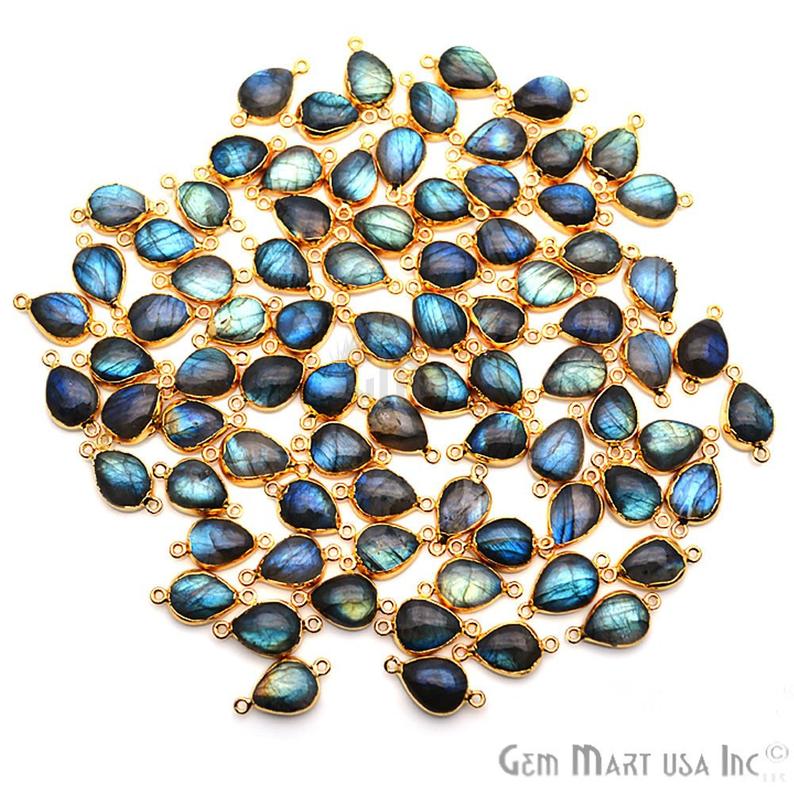 gemstone connector beads, gemstone connector pendant