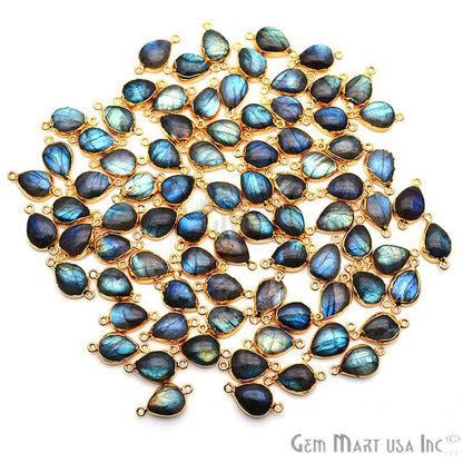 gemstone connector beads, gemstone connector pendant