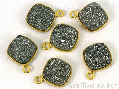 druzy connector beads, druzy connector
