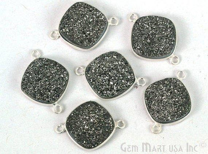 druzy connector beads, druzy connector