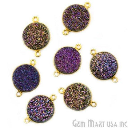 Titanium Druzy Connector