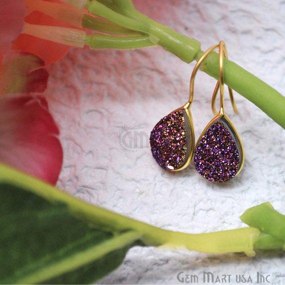 Purple Druzy