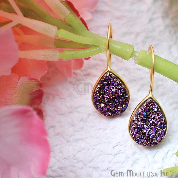 Purple Druzy