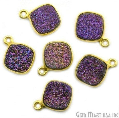druzy connector beads, druzy connector