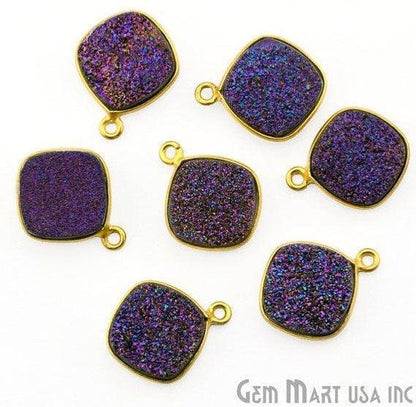druzy connector beads, druzy connector