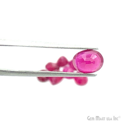 Ruby Wholesale Gemstones, 100% Natural Precious Gems, Pink Faceted Loose Gems, 7.5-6mm, Mixed, 5 Carats