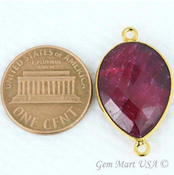 gemstone connector beads, gemstone connector pendant