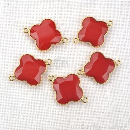 gemstone connector beads, gemstone connector pendant