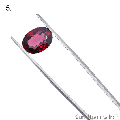 Rhodolite Garnet, Pear & Oval Shape, Loose Gemstone, January Birthstones (RH-0119-0124) - GemMartUSA