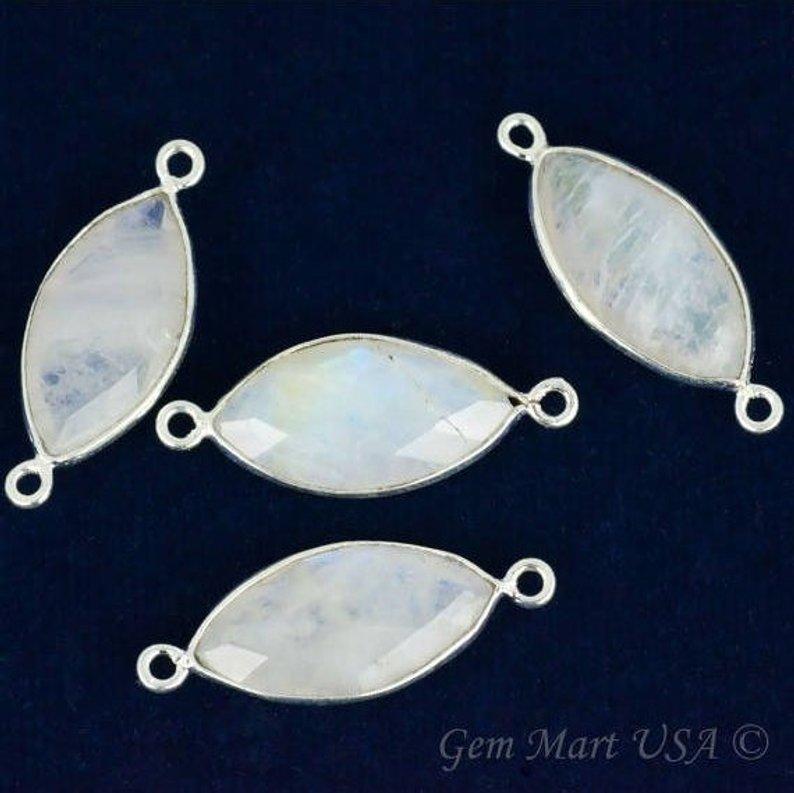 gemstone connector beads, gemstone connector pendant