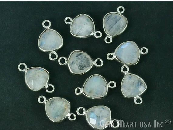 gemstone connector beads, gemstone connector pendant