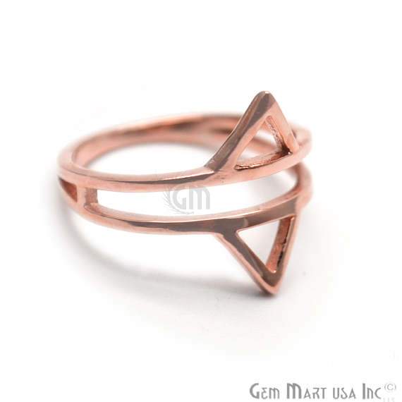 Minimalistic Stylish Stackable Delicate Band Ring - Ring Size 7US - GemMartUSA