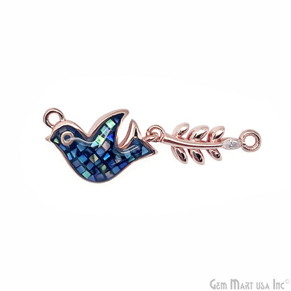 Flying Bird Pendant Charm 32x10mm Bird Necklace Charm