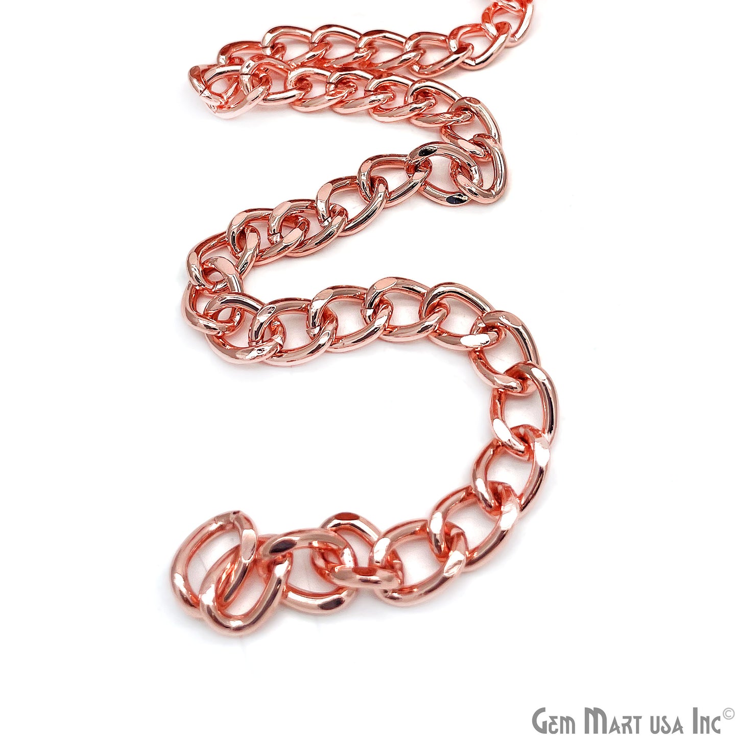 DIY Chain, Link Chain, Purse Chain, Chain Necklace, Curb Chain, Mariner Chain, Figaro Chain, in Gold/Silver/Black/Rose Gold