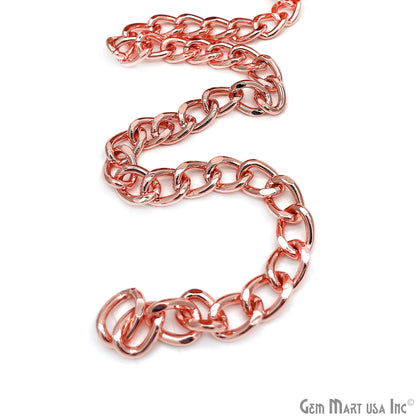 DIY Chain, Link Chain, Purse Chain, Chain Necklace, Curb Chain, Mariner Chain, Figaro Chain, in Gold/Silver/Black/Rose Gold
