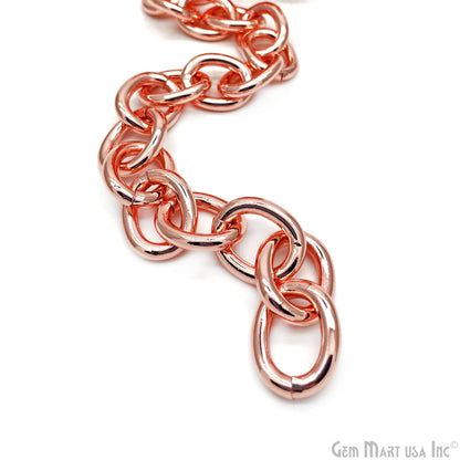DIY Chain, Link Chain, Purse Chain, Chain Necklace, Curb Chain, Mariner Chain, Figaro Chain, in Gold/Silver/Black/Rose Gold