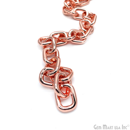 DIY Chain, Link Chain, Purse Chain, Chain Necklace, Curb Chain, Mariner Chain, Figaro Chain, in Gold/Silver/Black/Rose Gold