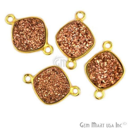 druzy connector beads, druzy connector