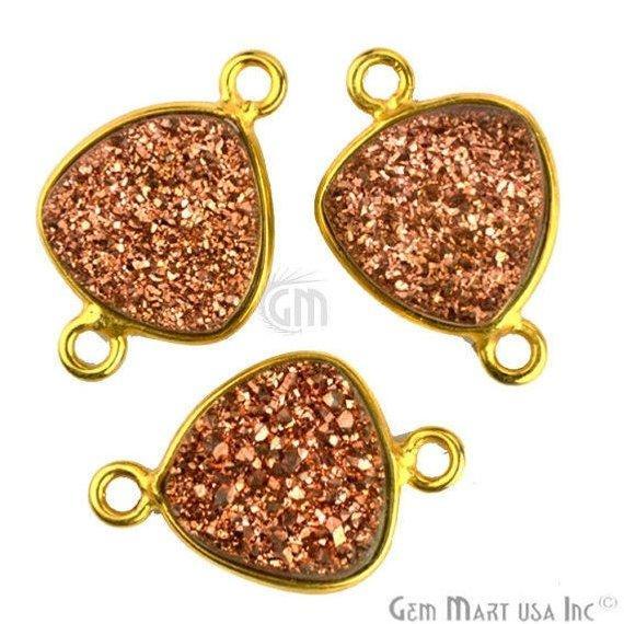 Rose Gold Druzy