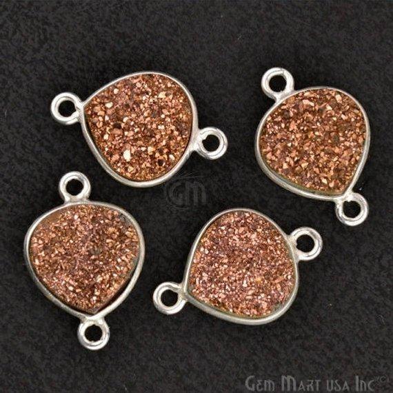 Rose Gold Druzy