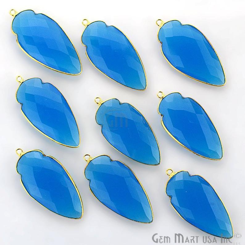 Gemstone Jewelry, blue chalcedony