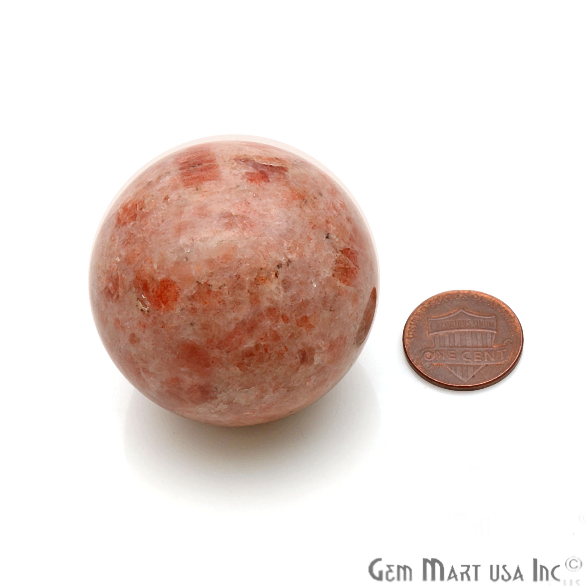 Gemstone Sphere ball, 40mm Reiki Healing Crystal, Chakra Stones, Healing Stones, Fortune Ball (Pick Stone) - GemMartUSA