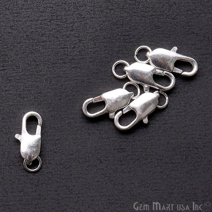 5pc Lot Silver Plated Bracelet Pendant Hook - GemMartUSA