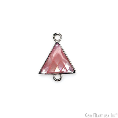 Shell Triangle Shape 15x11mm Double Bail Connector
