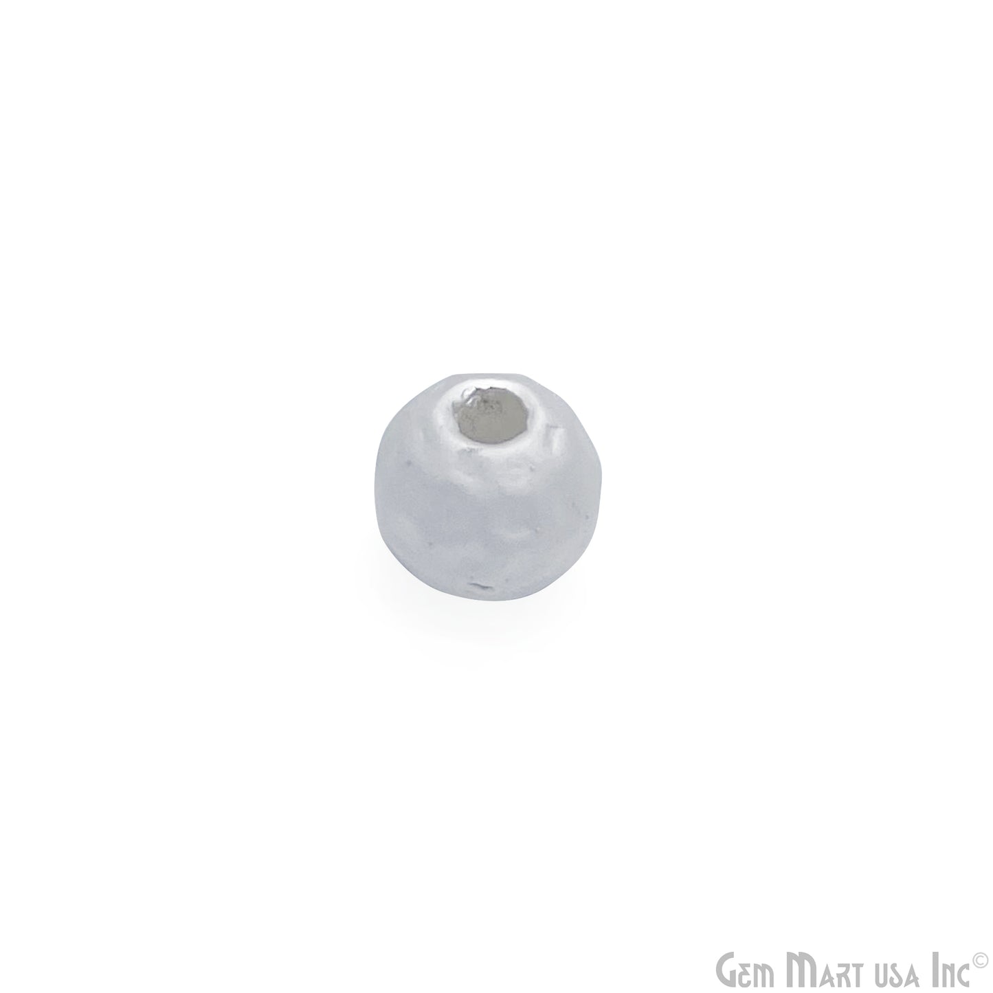 Round Ball Spacer Metal 8mm Ball Charm Pendant