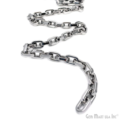 DIY Chain, Link Chain, Purse Chain, Chain Necklace, Curb Chain, Mariner Chain, Figaro Chain, in Gold/Silver/Black/Rose Gold