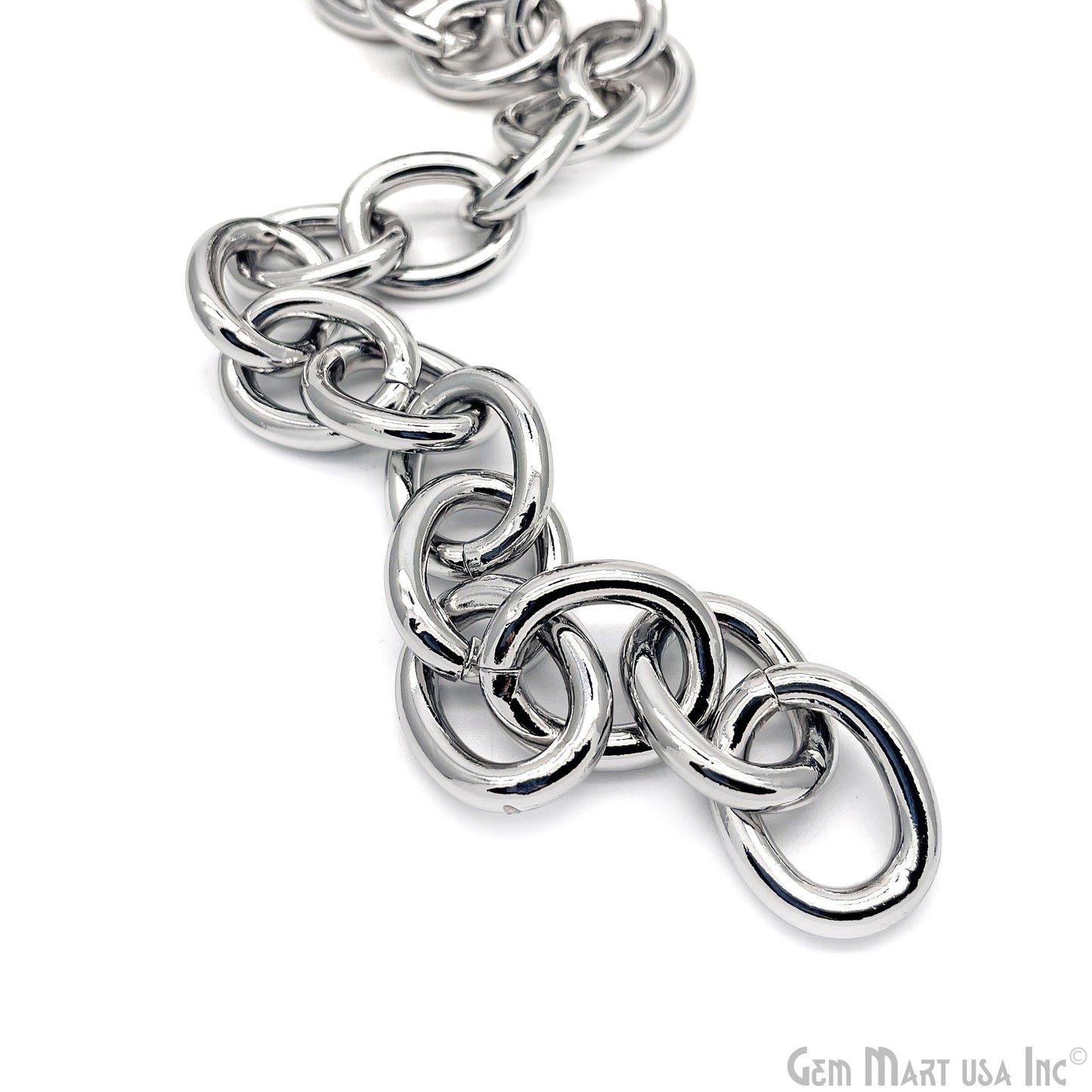 DIY Chain, Link Chain, Purse Chain, Chain Necklace, Curb Chain, Mariner Chain, Figaro Chain, in Gold/Silver/Black/Rose Gold