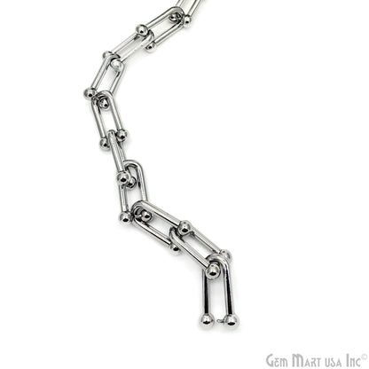 DIY Chain, Link Chain, Purse Chain, Chain Necklace, Curb Chain, Mariner Chain, Figaro Chain, in Gold/Silver/Black/Rose Gold