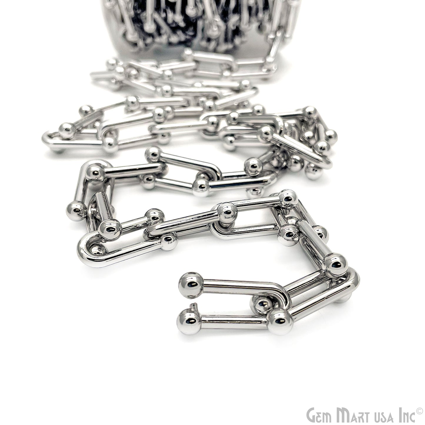 DIY Chain, Link Chain, Purse Chain, Chain Necklace, Curb Chain, Mariner Chain, Figaro Chain, in Gold/Silver/Black/Rose Gold