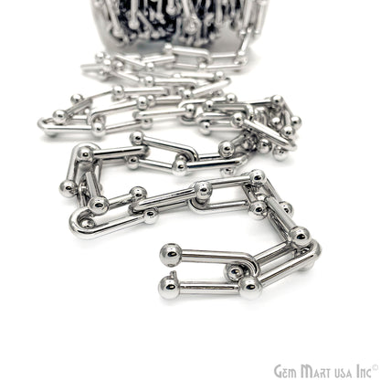 DIY Chain, Link Chain, Purse Chain, Chain Necklace, Curb Chain, Mariner Chain, Figaro Chain, in Gold/Silver/Black/Rose Gold